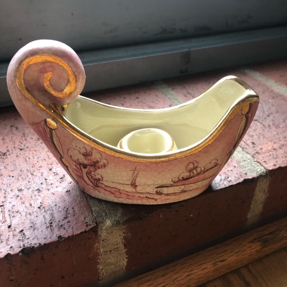 Limited Edition Veneto Flair Pottery candle holder - Picture 4 of 6